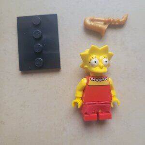 THE SIMPSONS LEGO MINIFIGURE LISA SIMPSON